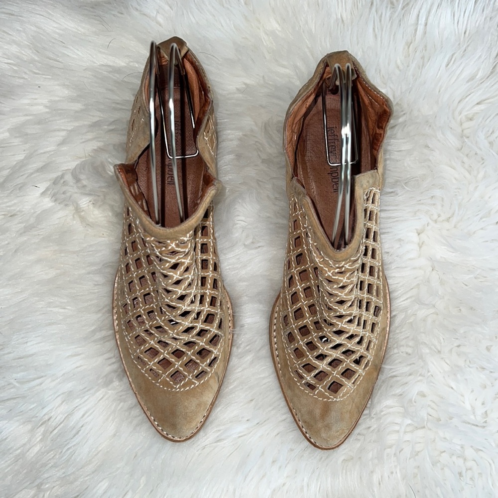 Jeffrey Campbell Open Weave Bootie - image 1